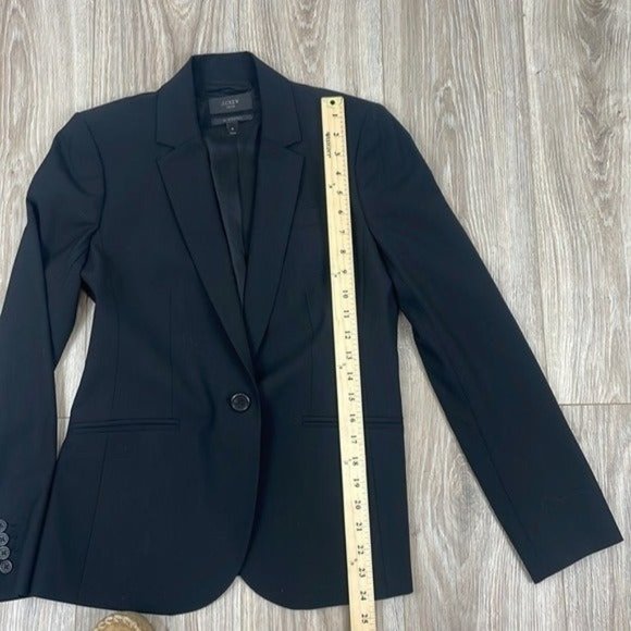 J. Crew 1035 Bi-Stretch Italian wool blazer jacket size 6 - Picture 8 of 9